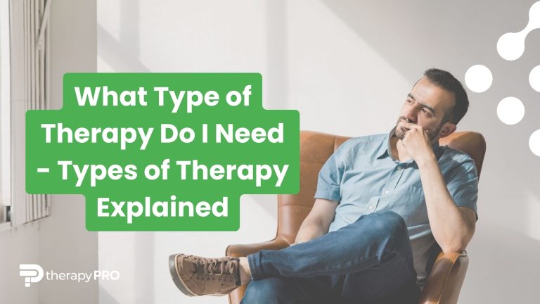 what therapy do i need types of therapy explained - therapy pro ndis provider